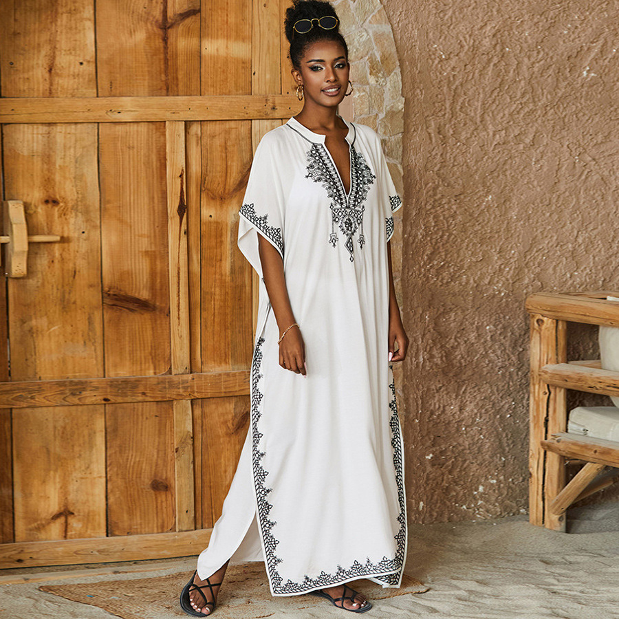 Sukienki Kaftan Strój kąpielow – Cover Up Kaftan recenzja i cena