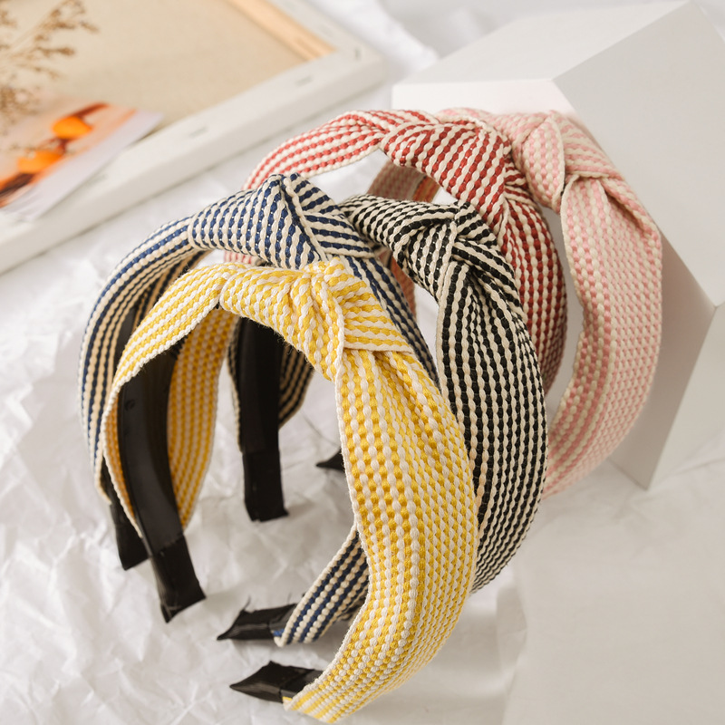 Szeroka opaska do włosów w sza – Headband Summer Knit recenzja i cena