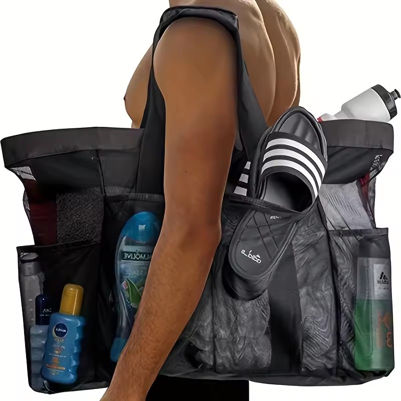1 szt. Bardzo duża siatkowa to – Tote Bag Beach recenzja i cena