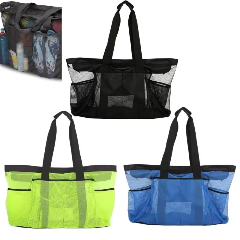 1 szt. Bardzo duża siatkowa to – Tote Bag Beach recenzja i cena