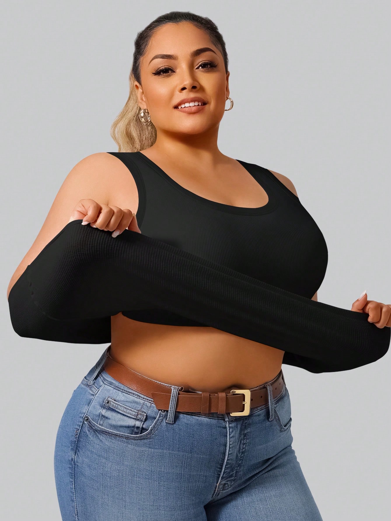 Damski top typu crop top z prą – Crop Top Crochet recenzja i cena